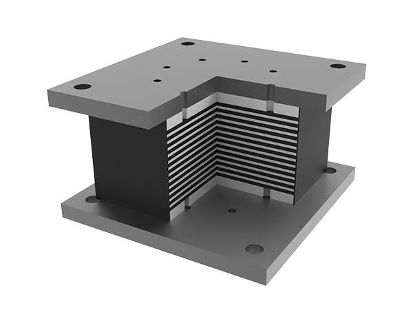 Rectangular natural rubber bearing